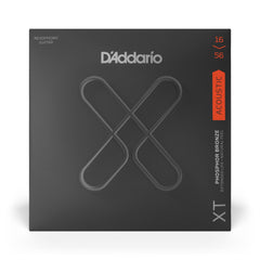 D'Addario XTAPB1656 XT Acoustic Phosphor Bronze, Medium, Resophonic, 16-56