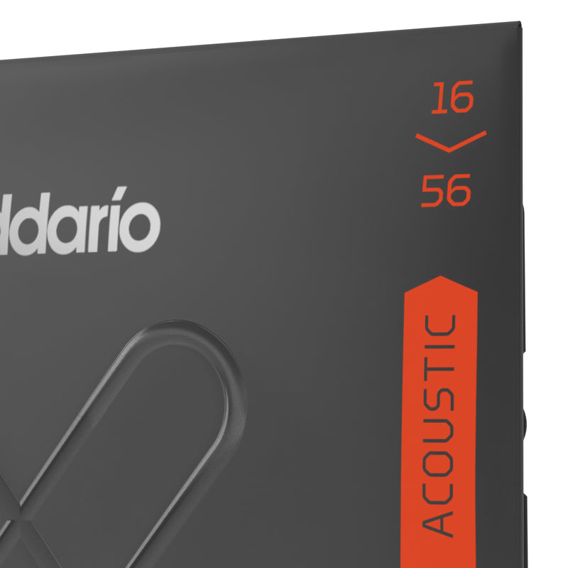 D'Addario XTAPB1656 XT Acoustic Phosphor Bronze, Medium, Resophonic, 16-56