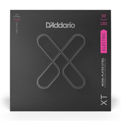 D'Addario XTB32130 XT Bass Nickel Plated Steel, Regular Light, 6-String, 32-130