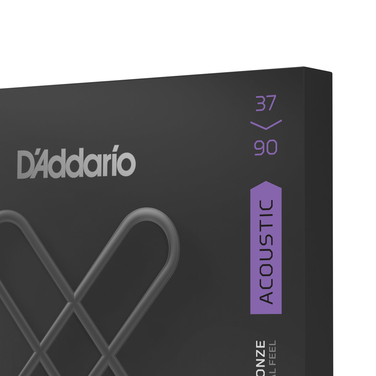 D'Addario XTB3790GS Acoustic Taylor GS Mini® Bass Phosphor Bronze, Custom Light, 37-90