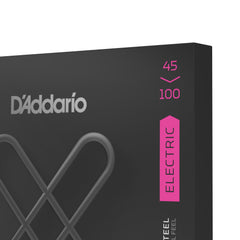D'Addario XTB45100 XT Bass Nickel Plated Steel, Regular Light, Long Scale, 45-100
