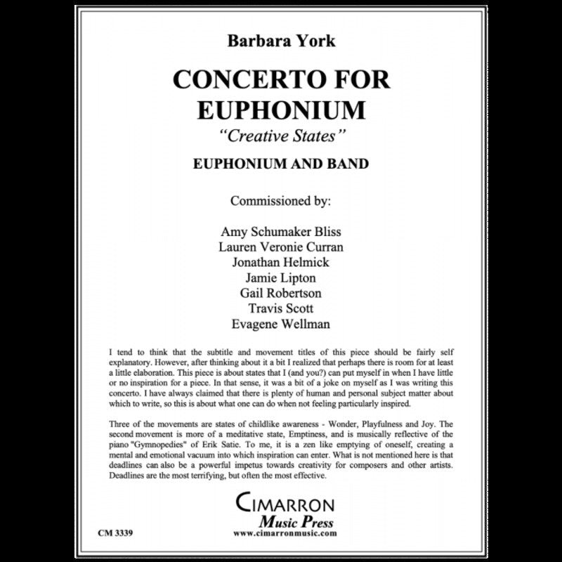 York - Concerto for Euphonium Creative States