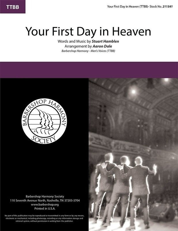 Your First Day in Heaven TTBB A Cappella
