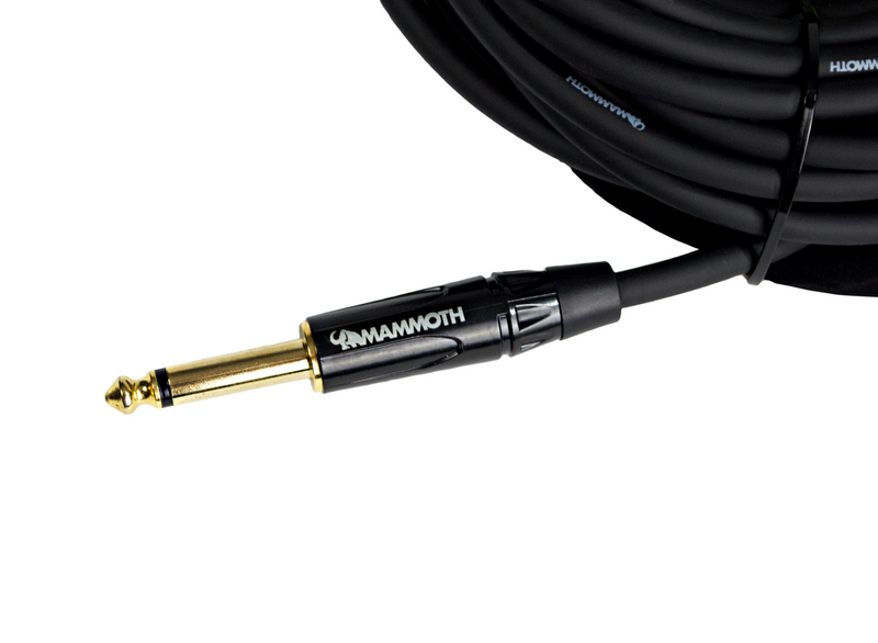 Mammoth Lines G10 10ft Instrument cable Straight Jack to Straight Jack.