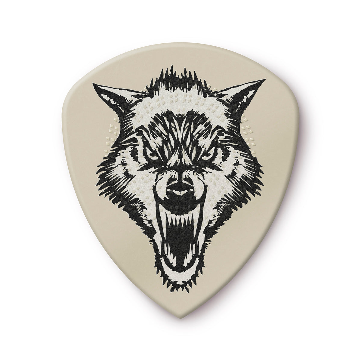 JIM DUNLOP James Hetfield White Fang Custom Flow Pick.
