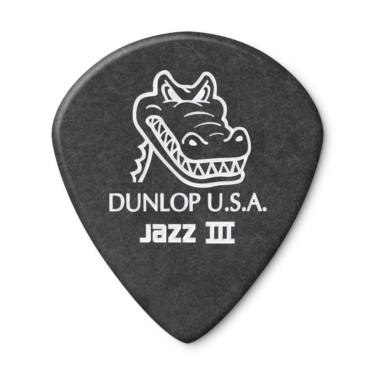 JIM DUNLOP Gator Grip Jazz III Pick.
