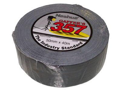 Nashua 357 Gaffer Tape In Black (48Mm/40M) (Usa Made)