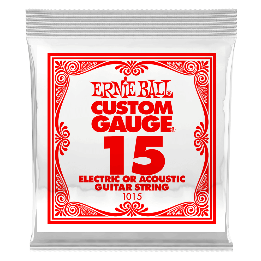 Ernie Ball .015 Plain Guitar Single String