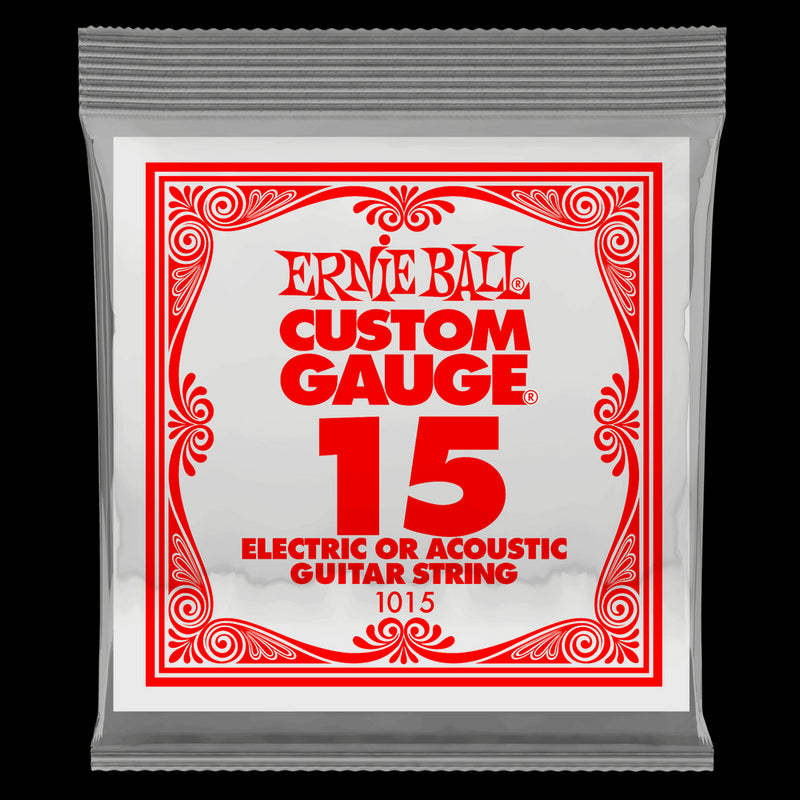 Ernie Ball .015 Plain Guitar Single String