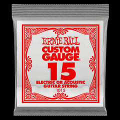 Ernie Ball .015 Plain Guitar Single String