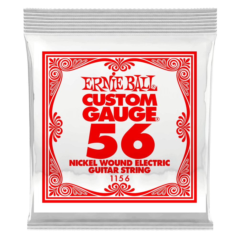 Ernie Ball .056 Electric Guitar Single String Nickel Wound