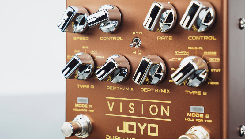 Joyo R-09 Vision Dual Modulation Guitar Effect Pedal