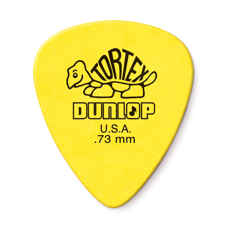 6 x Dunlop Tortex Standard Guitar Picks 0.73mm