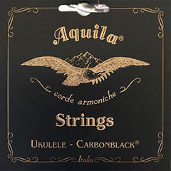 Aquila Carbon Black High-G Soprano Ukulele String Set