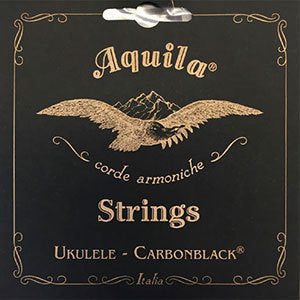 Aquila Carbon Black High-G Tenor Ukulele String Set