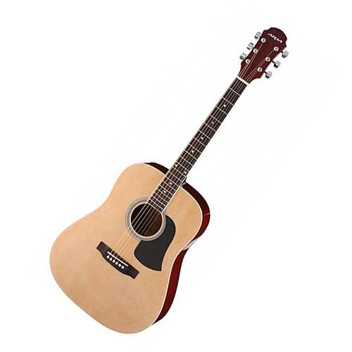 Aria Dreadnought Size Guitar Gloss Natural