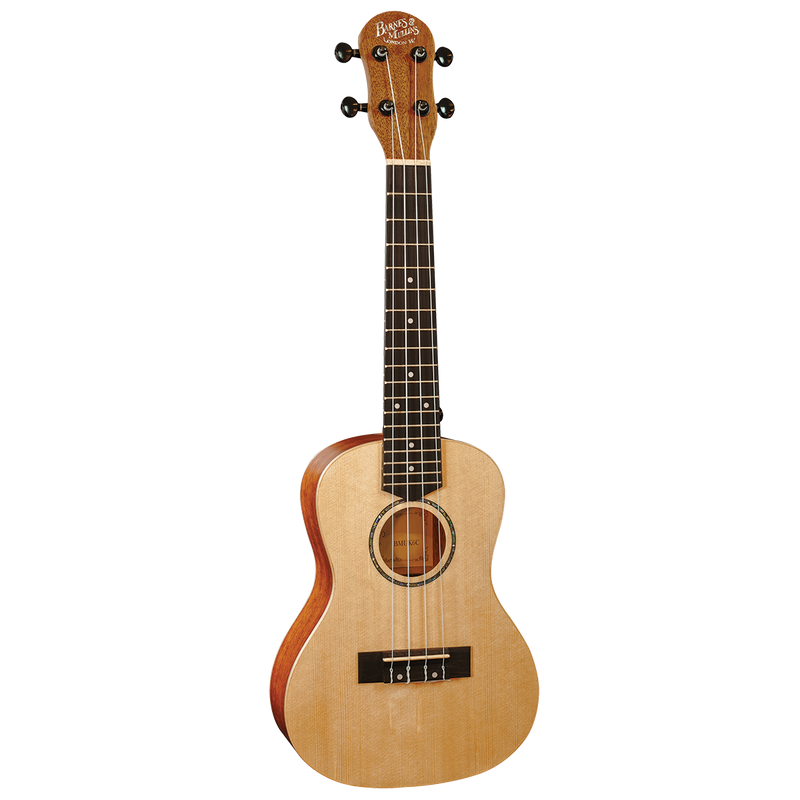 Barnes & Mullins BMUK6C Solid Top Concert Spruce/Mahogany Ukulele