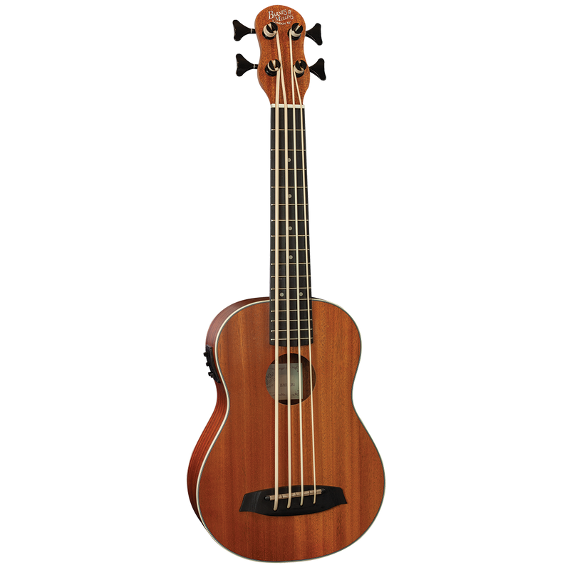Barnes & Mullins BMUKB1 Bass Mahogany Ukulele