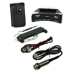 Crossfire Guitar Sound-Hole Pickup Kit with Preamp, Piezo and Magnetic Pickup