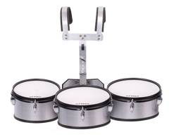 DXP Marching Tenor Drum Triple Set with Harness