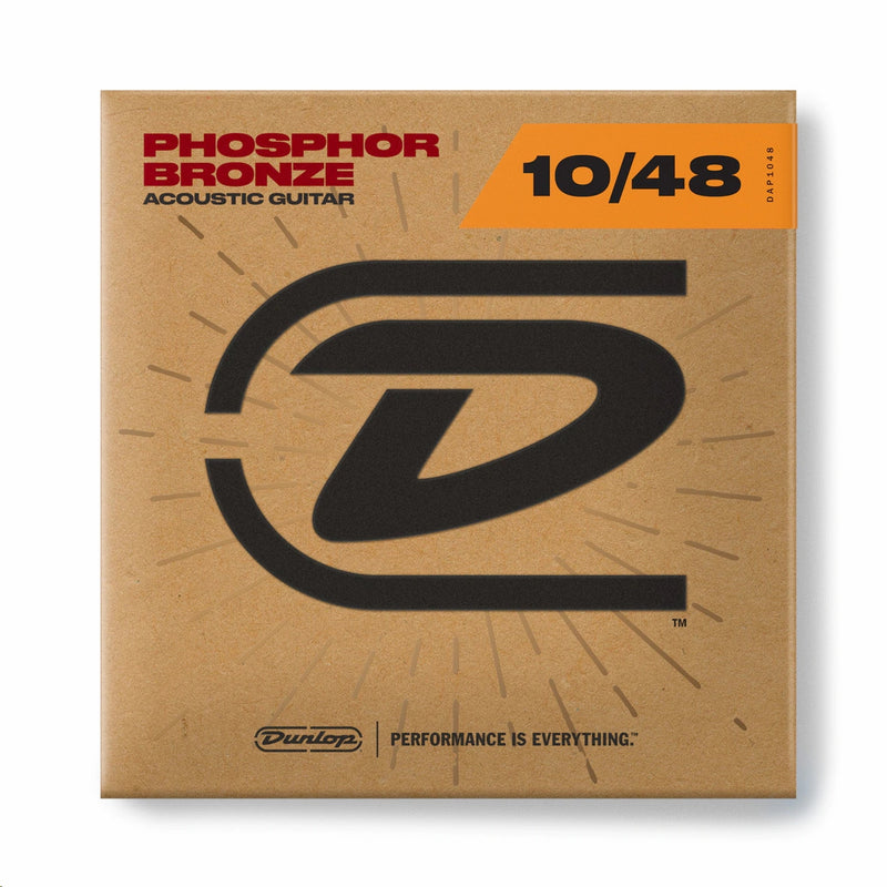 Dunlop Acoustic Guitar Strings 10/48 Phosphor Bronze