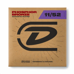 Dunlop Acoustic Guitar Strings 11/52 Phosphor Bronze