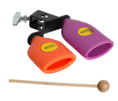 Mano Percussion Gig Block Samba Bell