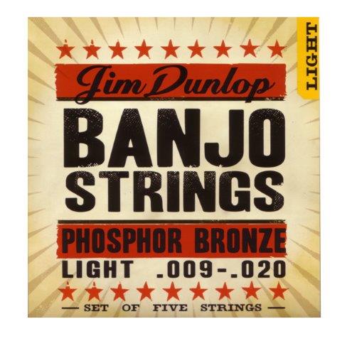 Banjo 5 Strings Set 09/20 Phosphor Bronze Light