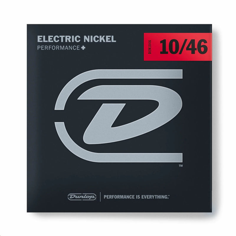 Dunlop DEN1046 Medium Nickel Wound Electric Guitar Strings (0.10-0.46) 6-String