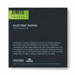 Dunlop Electric Guitar Strings 12-54 Nickel Wound