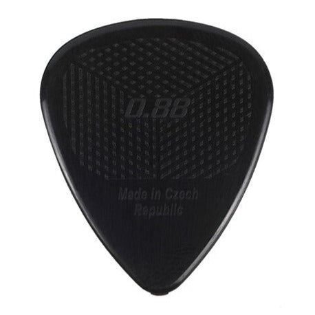 36 x Janicek D-Grip Standard Series Pick in Black (0.88mm)