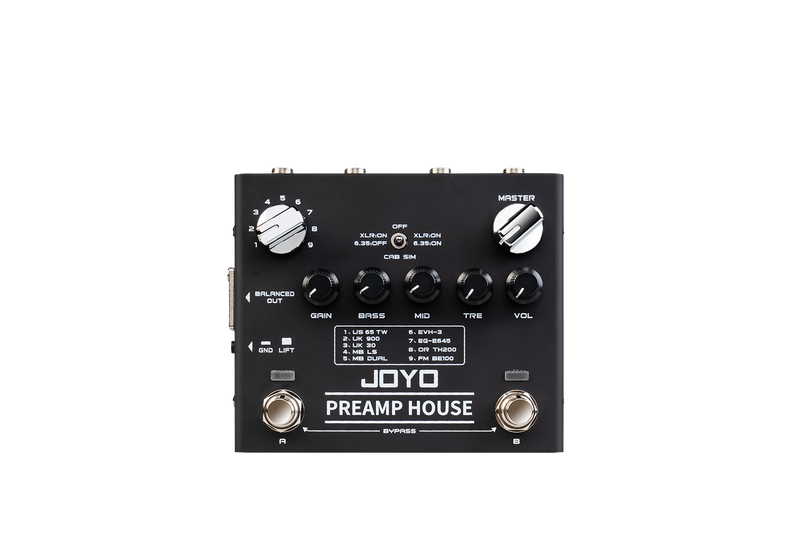 Joyo R-15 Preamp House Guitar Amplifier Simulator Effect Pedal