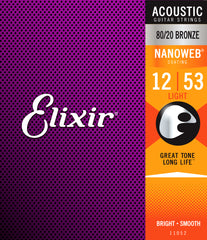 Elixir 11052 Nanoweb 80/20   Light 12-53