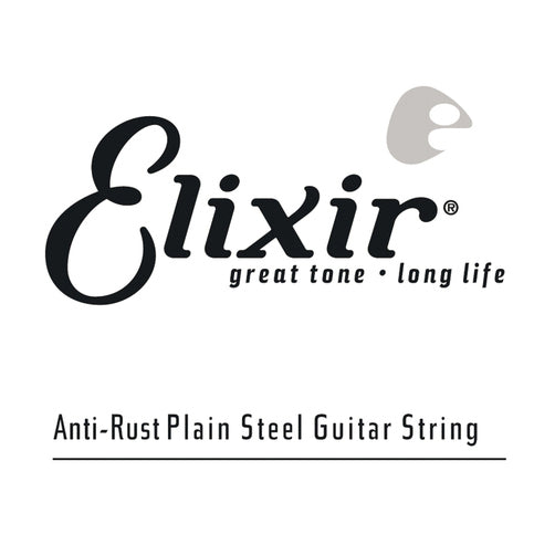 Elixir 13009 Anti-Rust Plain  Steel Single String