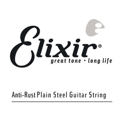 Elixir 13009 Anti-Rust Plain  Steel Single String