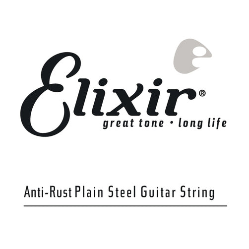 Elixir 13011 Anti-Rust Plain .011  Steel Single String