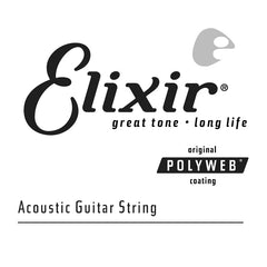 Elixir 13122 Polyweb Single .022 80/20 Bronze