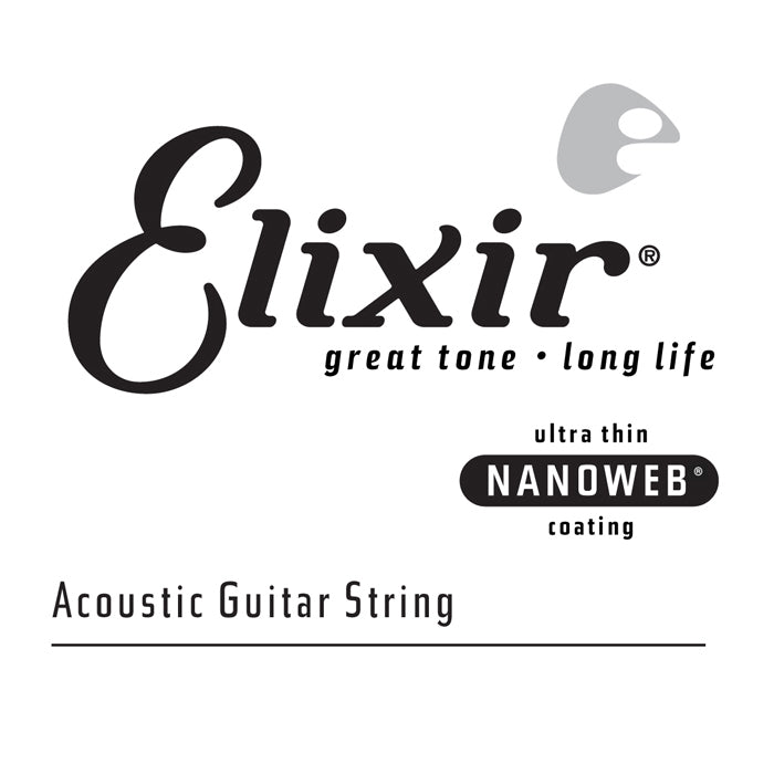 Elixir 15170 Nanoweb Single  .070 80/20 Bronze