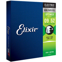 Elixir 19007 Optiweb 7-String Electric Super Light 9-52