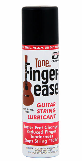 3 x Tone Finger-Ease Guitar String Lubricant Aerosol Spray Can - 70g
