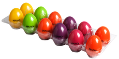 Mano Percussion Egg Maracas - 12 Pack