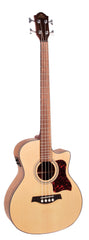 Gilman Grand Auditorium electric/acoustic Bass. Natural satin.