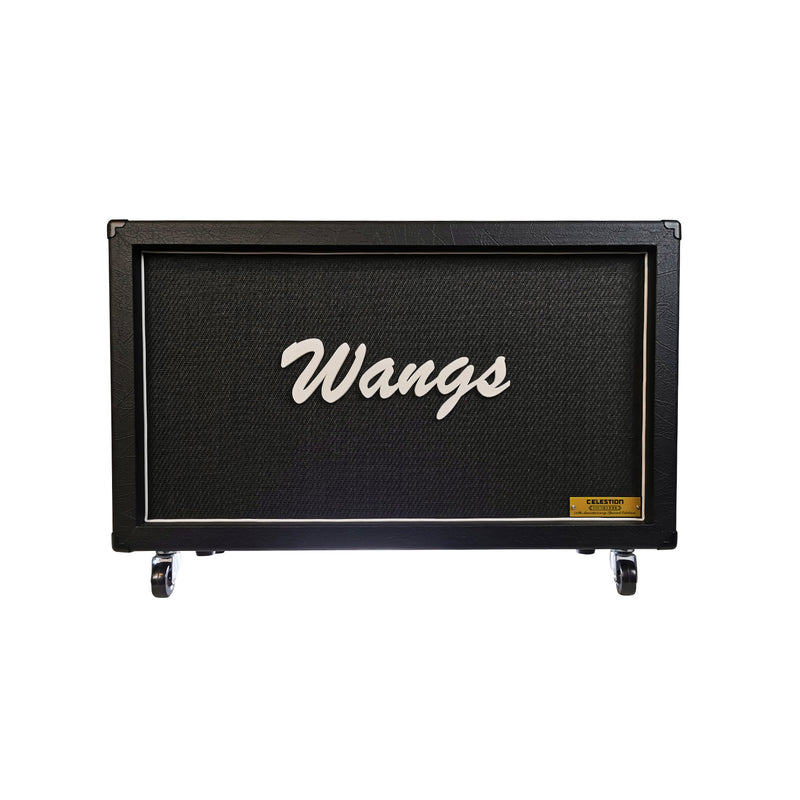 Wangs G12H-212CB Black 2 x 12 Guitar Cab