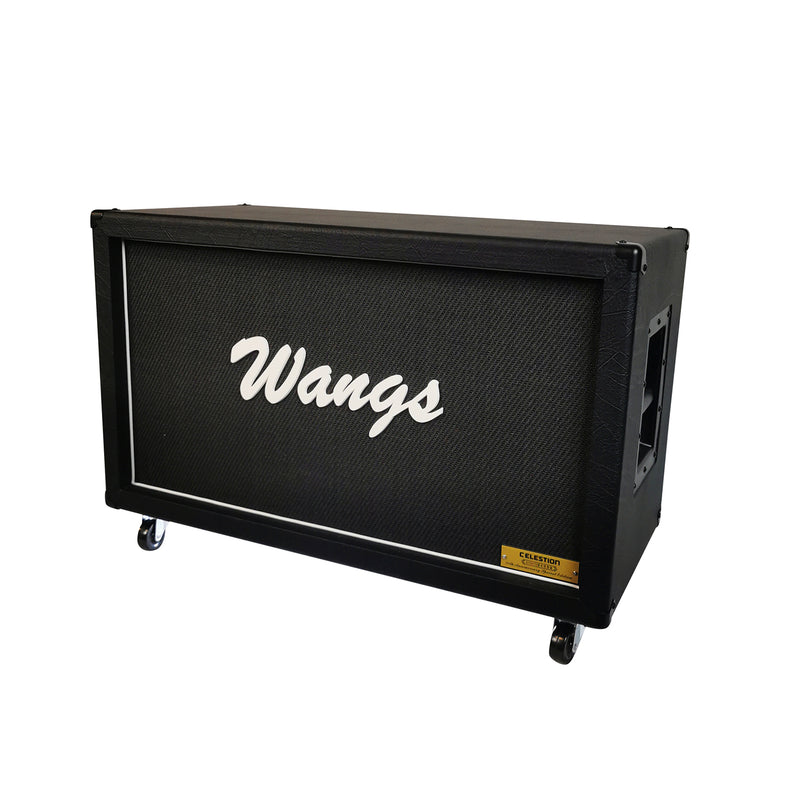 Wangs G12H-212CB Black 2 x 12 Guitar Cab