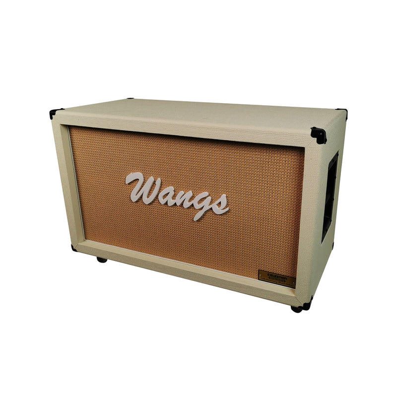 Wangs G12H-212CB White 2 x 12 Guitar Cab