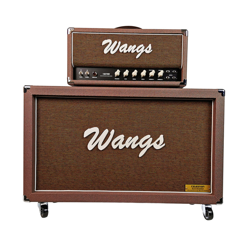 Wangs G12H-212CB Brown 2 x 12 Guitar Cab