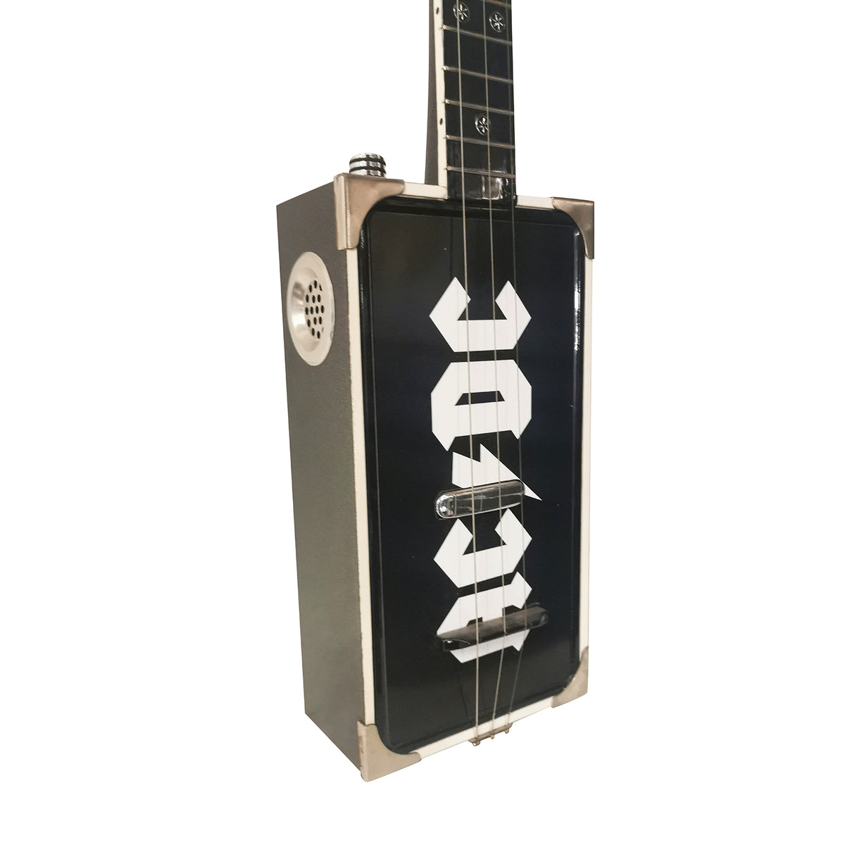 AC/DC Cigar Box 3 String Back in Black
