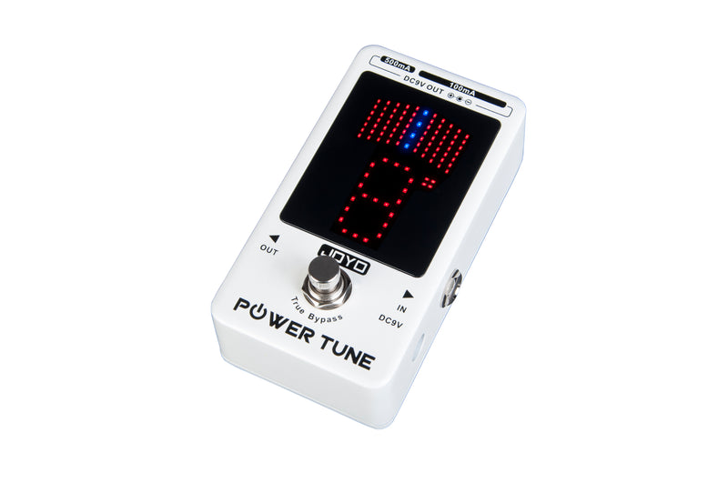 JOYO JF-18R Power Tune - Guitar Tuner & Power Supply in One