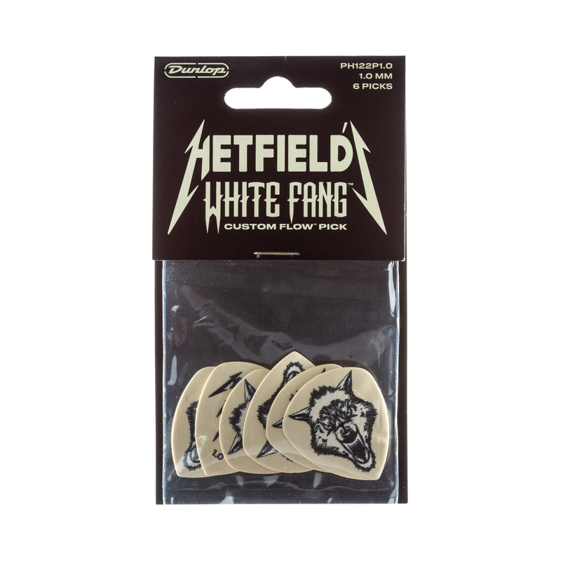 JIM DUNLOP James Hetfield White Fang Guitar Picks