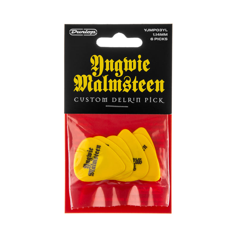 JIM DUNLOP Yngwie Malmsteen Yellow Player’s Pick Pack.